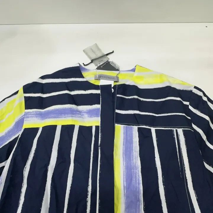 Max Mara Maxmara Stylish Irregular Short Sleeve Dress 0079 Size M / US 6-8 / IT 42-44 - 9 Thumbnail