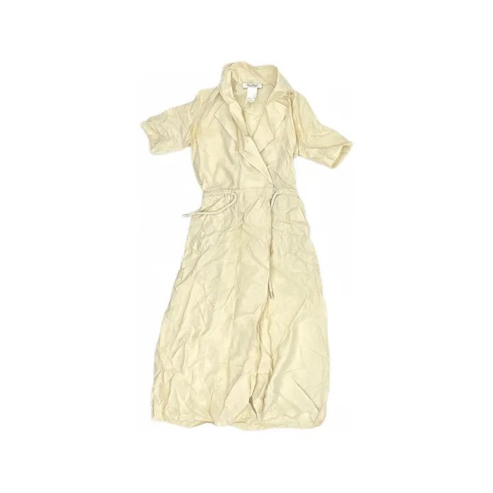 Max Mara Maxmara Casual Chic Solid Long Dress 0079 Size S / US 4 / IT 40 - 2 Thumbnail