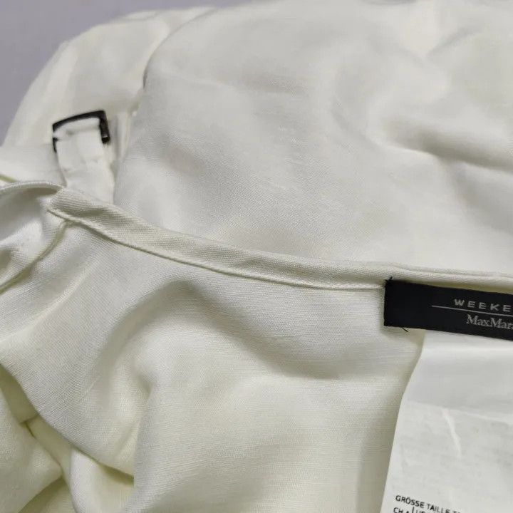 Max Mara MaxMara Sleeveless Elegant White Dress 0079 Size M / US 6-8 / IT 42-44 - 7 Thumbnail