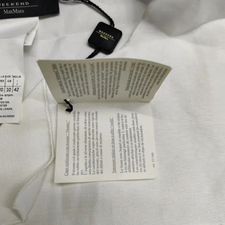 Max Mara MaxMara Sleeveless Elegant White Dress 0079 Size M / US 6-8 / IT 42-44 - 5 Thumbnail