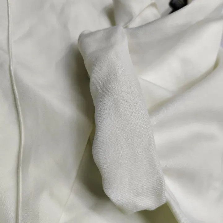 Max Mara MaxMara Sleeveless Elegant White Dress 0079 Size M / US 6-8 / IT 42-44 - 8 Thumbnail