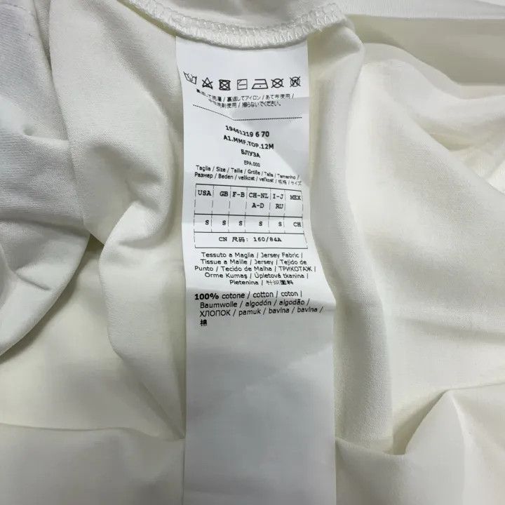 Max Mara MaxMara Graphic Print Short Sleeve T-Shirt 0079 Size S / US 4 / IT 40 - 2 Thumbnail