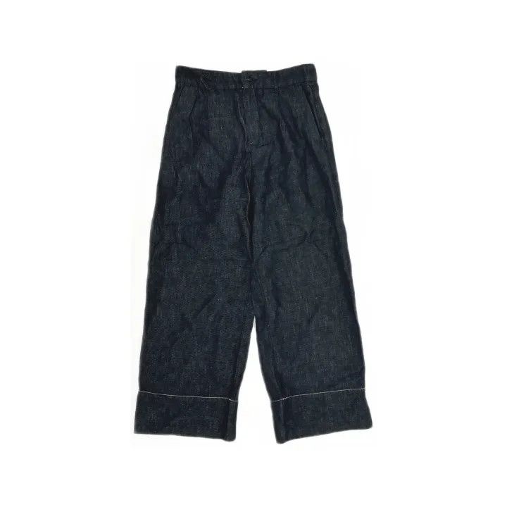 Max Mara Max Mara Casual Chic Straight-Leg Pants 0079 Size 34" / US 12 / IT 48 - 2 Thumbnail