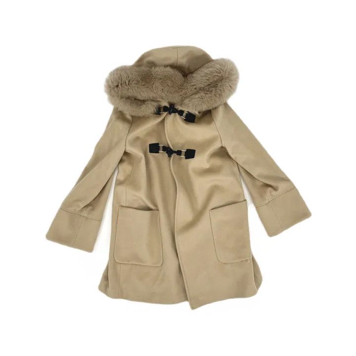 Max Mara Maxmara Casual Fashion Beige Outerwear 0079 Size M / US 6-8 / IT 42-44 - 2 Thumbnail