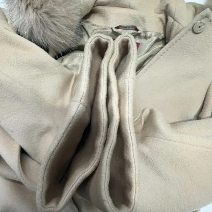 Max Mara Maxmara Casual Fashion Beige Outerwear 0079 Size M / US 6-8 / IT 42-44 - 9 Thumbnail