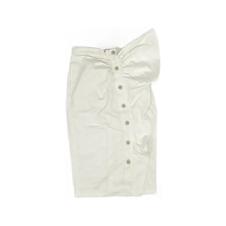Max Mara MaxMara Stylish Solid Color Midi Skirt 0079 Size 38" / US 16 / IT 52 - 2 Thumbnail