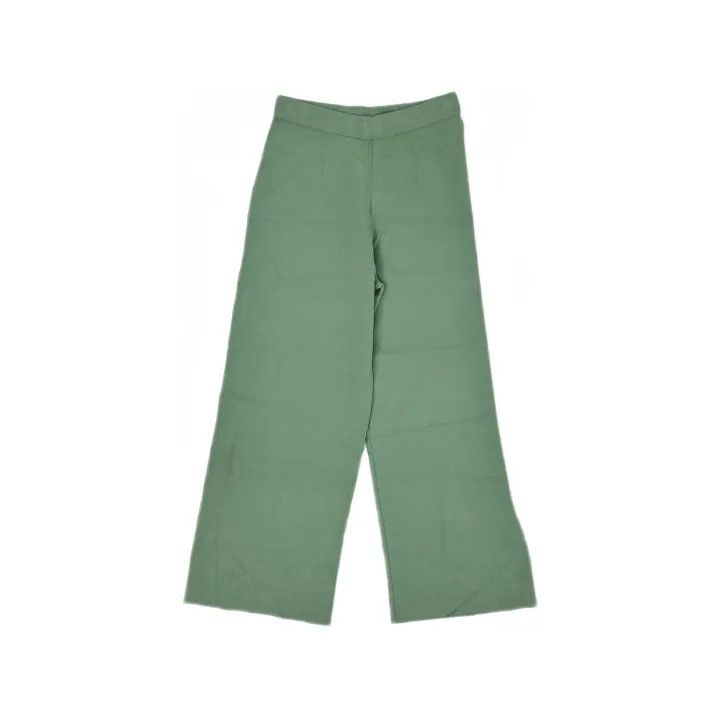 Max Mara Maxmara Comfortable Elastic Straight Casual Pants 0079 Size 22" - 2 Thumbnail