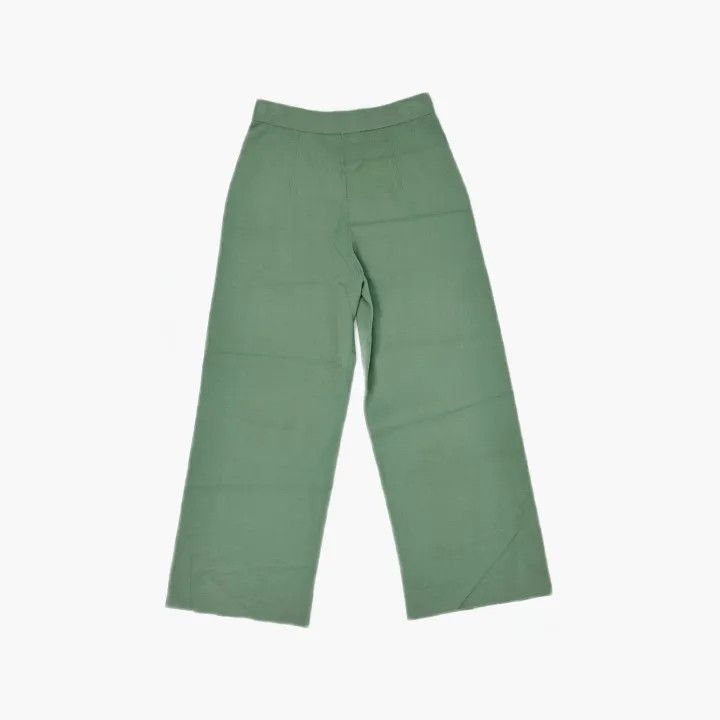 Max Mara Maxmara Comfortable Elastic Straight Casual Pants 0079 Size 22" - 3 Thumbnail