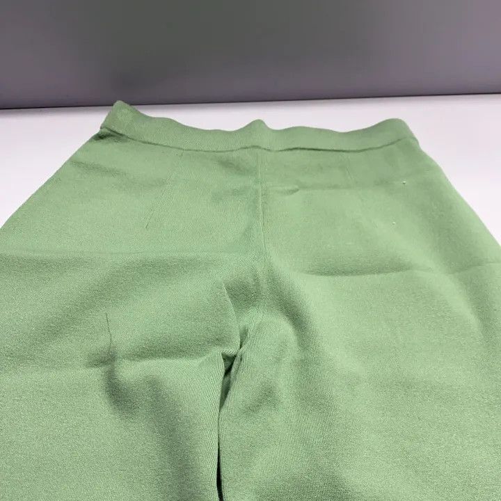 Max Mara Maxmara Comfortable Elastic Straight Casual Pants 0079 Size 22" - 7 Thumbnail