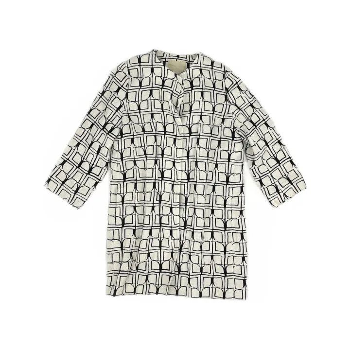 Max Mara Max Mara Stylish Printed Button-Up Jacket 0079 Size S / US 4 / IT 40 - 2 Thumbnail