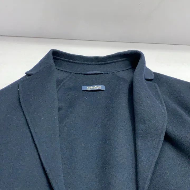 Max Mara Maxmara Blue Comfortable Versatile Coat 0079 Size S / US 4 / IT 40 - 8 Thumbnail