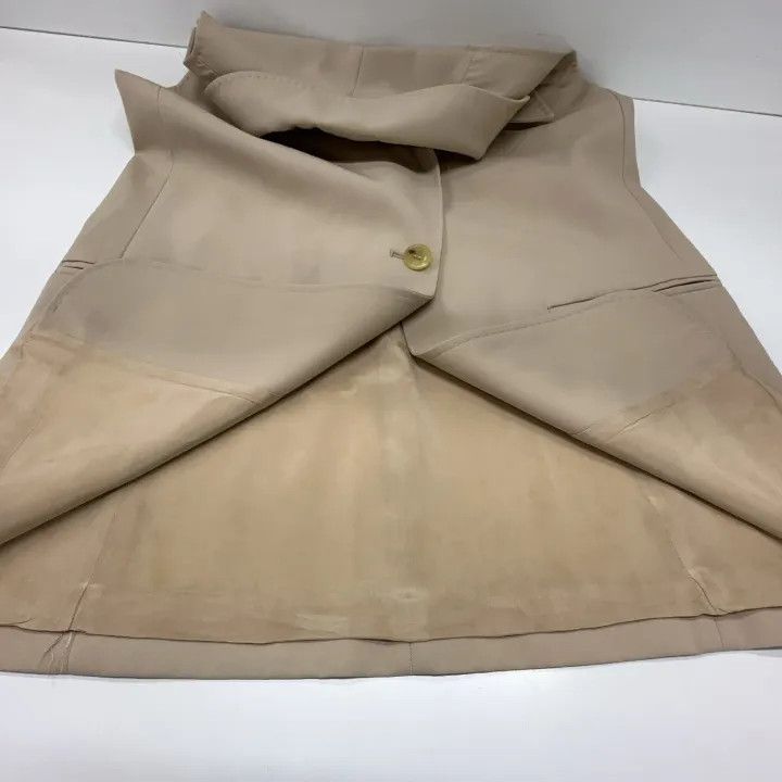 Max Mara MaxMara Casual Stylish Beige Vest 0079 Size M / US 6-8 / IT 42-44 - 10 Thumbnail