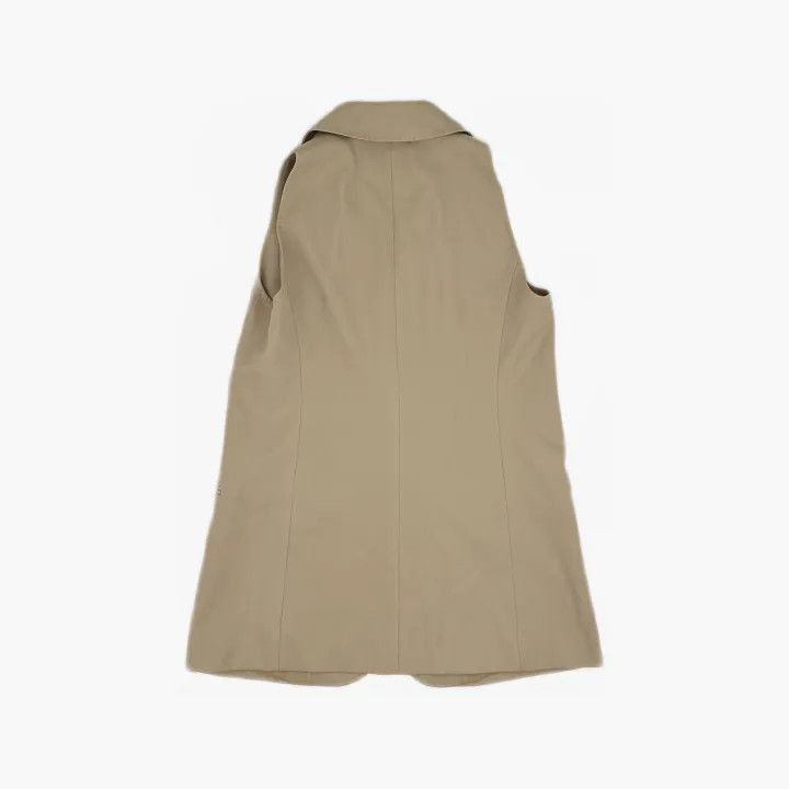 Max Mara MaxMara Casual Stylish Beige Vest 0079 Size M / US 6-8 / IT 42-44 - 3 Thumbnail