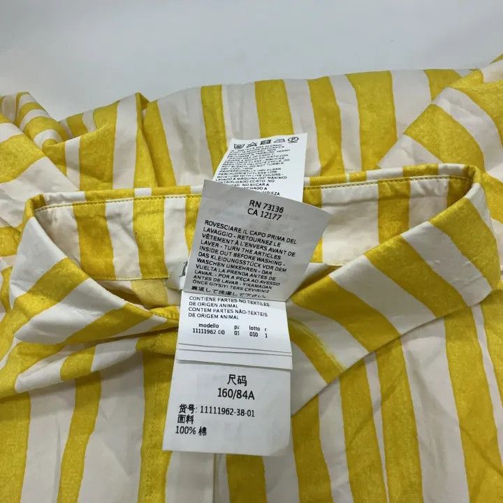 Max Mara MaxMara Casual Striped Short Sleeve Shirt 0079 Size M / US 6-8 / IT 42-44 - 5 Thumbnail