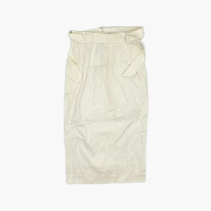 Max Mara Maxmara Casual Chic Solid Long Skirt 0079 Size 40" / US 18 - 3 Thumbnail