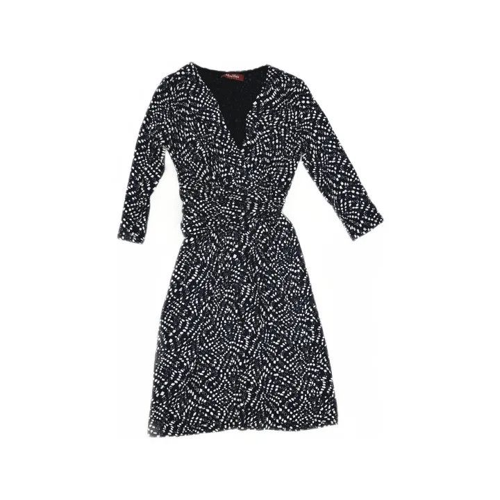 Max Mara Max Mara Chic Long Sleeve Dress 0079 Size S / US 4 / IT 40 - 2 Thumbnail