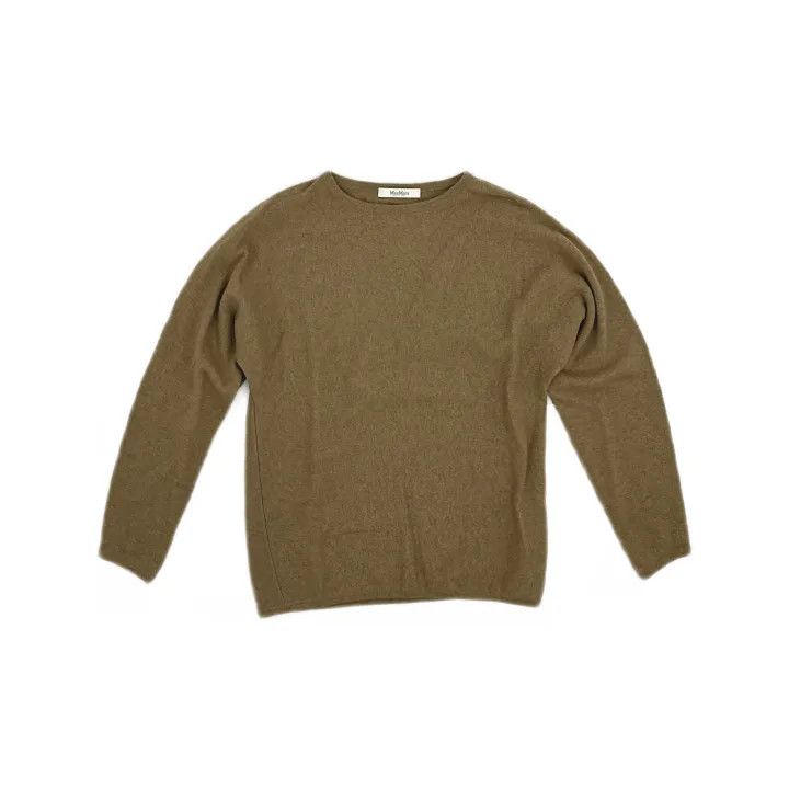 Max Mara MaxMara Comfortable Knit Sweater in Earthy Tone 0079 Size S / US 4 / IT 40 - 2 Thumbnail