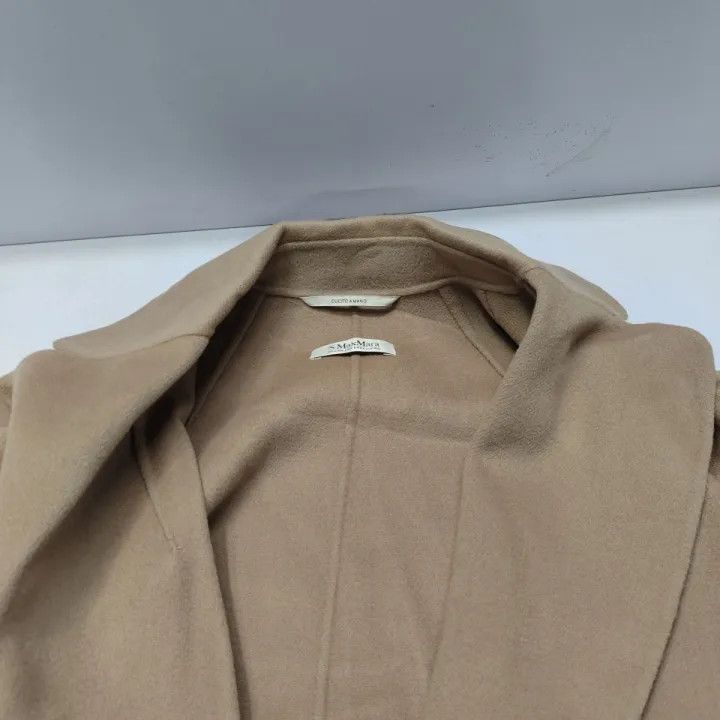 Max Mara Maxmara Long Sleeve Wool Coat 0079 Size M / US 6-8 / IT 42-44 - 11 Thumbnail
