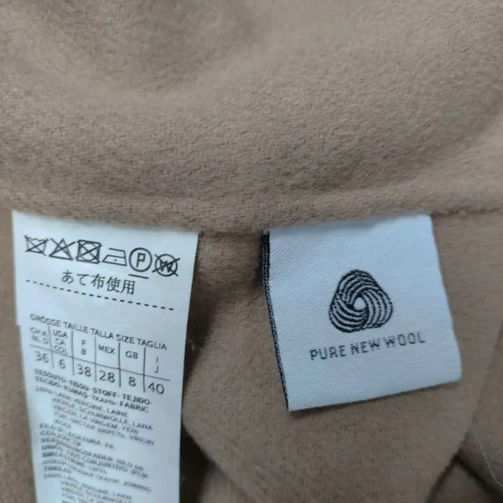 Max Mara Maxmara Long Sleeve Wool Coat 0079 Size M / US 6-8 / IT 42-44 - 8 Thumbnail