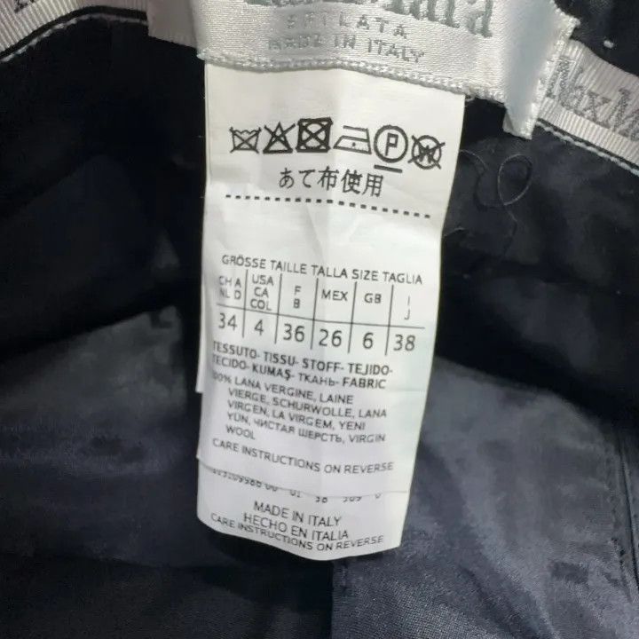 Max Mara Maxmara Casual Chic Zippered Long Pants 0079 Size 38" / US 16 / IT 52 - 4 Thumbnail
