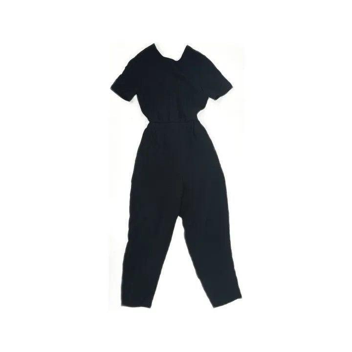Max Mara Maxmara Classic Black Casual Jumpsuit 0079 Size 38" / US 16 / IT 52 - 2 Thumbnail
