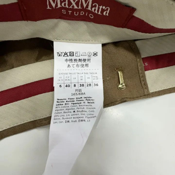 Max Mara Max Mara Stylish Versatile Long Pants 0079 Size 40" / US 18 - 5 Thumbnail