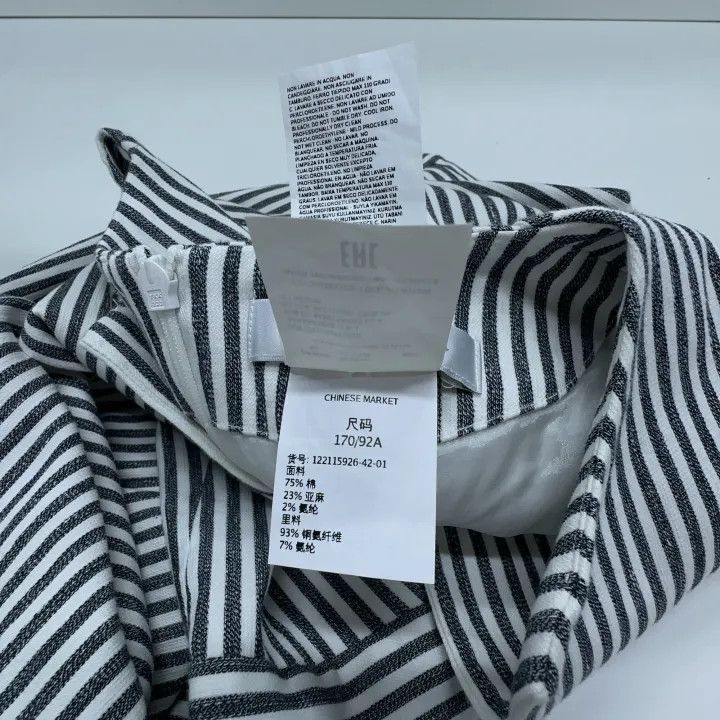 Maxmara Chic Sleeveless Striped Dress 0079