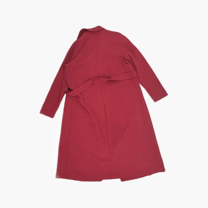 Max Mara Maxmara Casual Red Long Coat 0079 Size M / US 6-8 / IT 42-44 - 3 Thumbnail