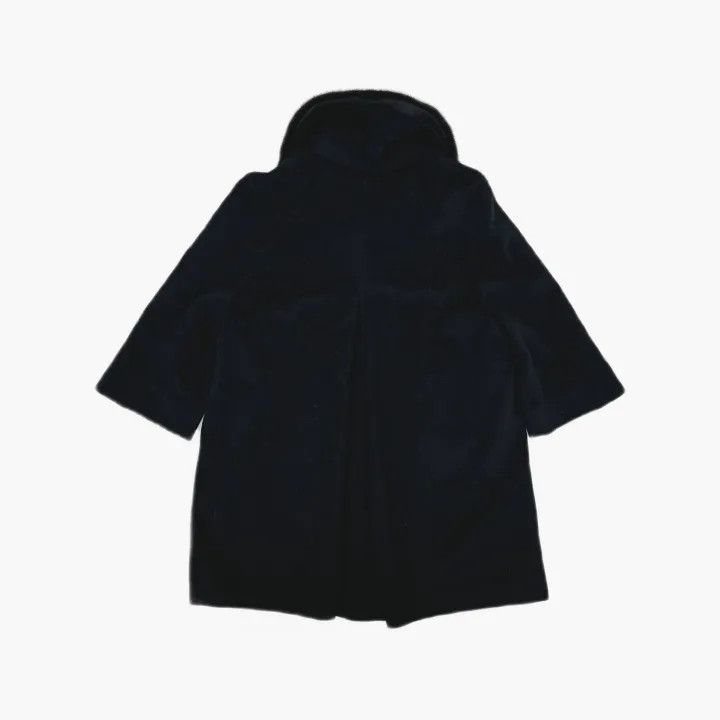 Max Mara Maxmara Black Casual Button-Up Coat 0079 Size M / US 6-8 / IT 42-44 - 3 Thumbnail