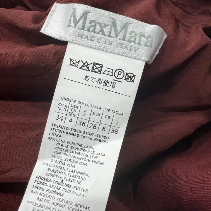 Max Mara Maxmara Stylish Solid Color Casual Coat 0079 Size M / US 6-8 / IT 42-44 - 4 Thumbnail