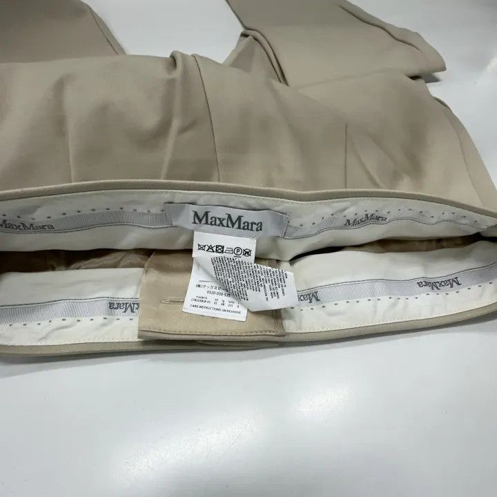 Max Mara Maxmara Casual Straight Leg Pants 0079 Size 38" / US 16 / IT 52 - 5 Thumbnail