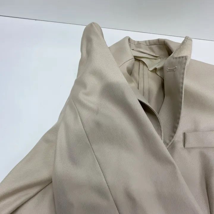 Max Mara MaxMara Casual Minimalist Beige Jacket 0079 Size M / US 6-8 / IT 42-44 - 11 Thumbnail