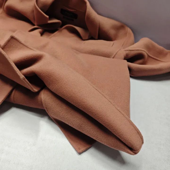 Max Mara Maxmara Double-Breasted Pink Wool Coat 0079 Size M / US 6-8 / IT 42-44 - 10 Thumbnail