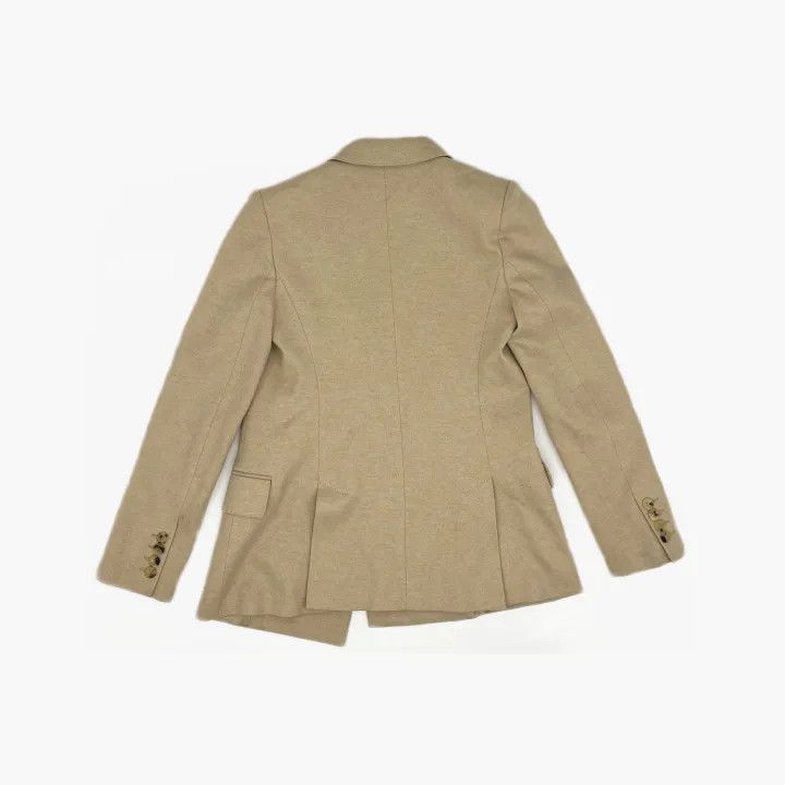 Max Mara MaxMara Stylish Beige Double-Breasted Blazer 0079 Size S / US 4 / IT 40 - 3 Thumbnail