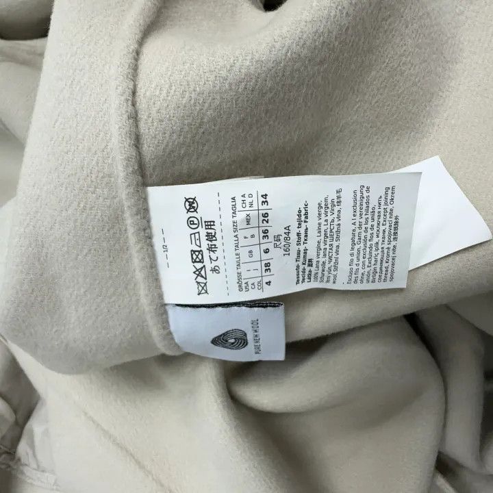 Max Mara S Max Mara Minimalist Long Sleeve Coat 0079 Size M / US 6-8 / IT 42-44 - 4 Thumbnail
