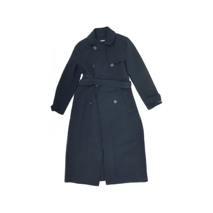 Max Mara S Max Mara Double-Breasted Long Sleeve Coat 0079 Size S / US 4 / IT 40 - 2 Thumbnail