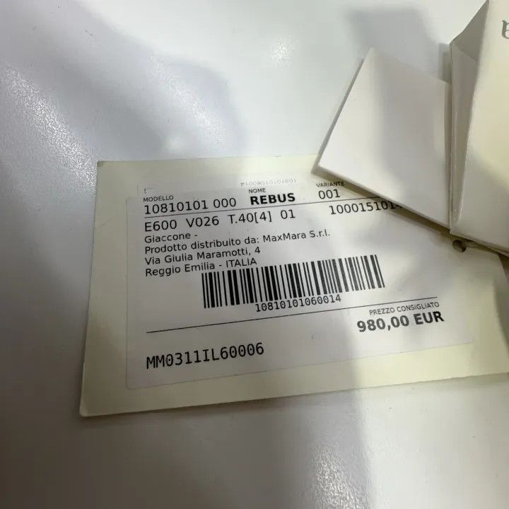 Max Mara Maxmara Stylish Minimalist Outerwear Jacket 0079 Size M / US 6-8 / IT 42-44 - 4 Thumbnail
