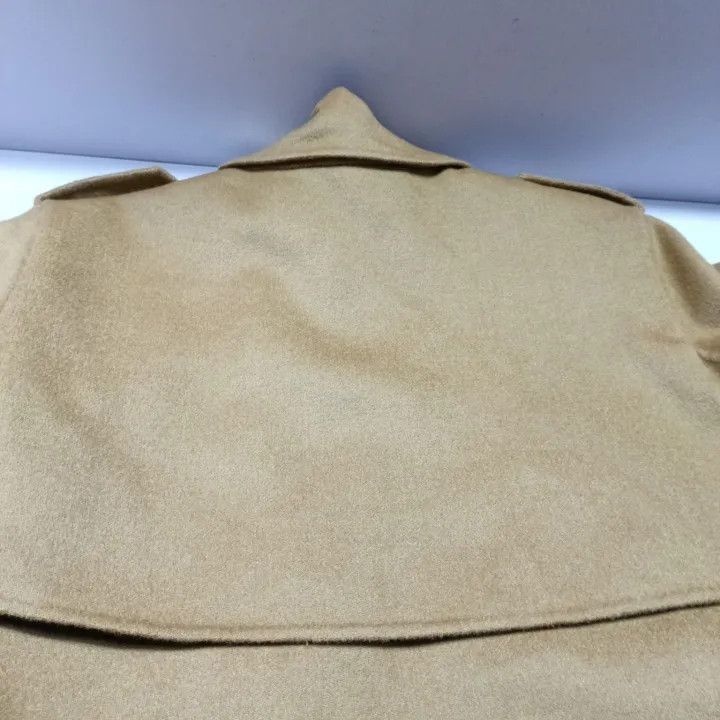 Max Mara Maxmara Stylish Casual Beige Overcoat 0079 Size S / US 4 / IT 40 - 6 Thumbnail