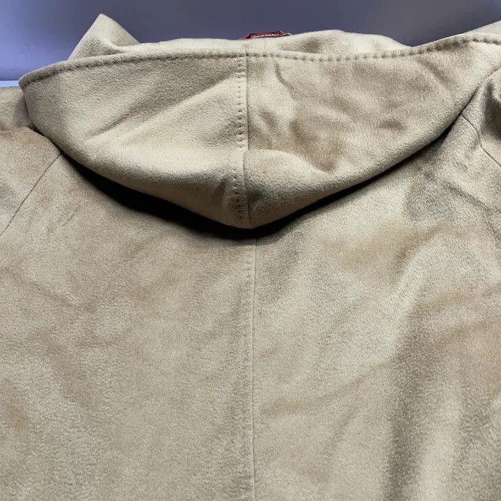 Max Mara Maxmara Cozy Beige Hooded Long Sleeve Jacket 0079 Size M / US 6-8 / IT 42-44 - 7 Thumbnail