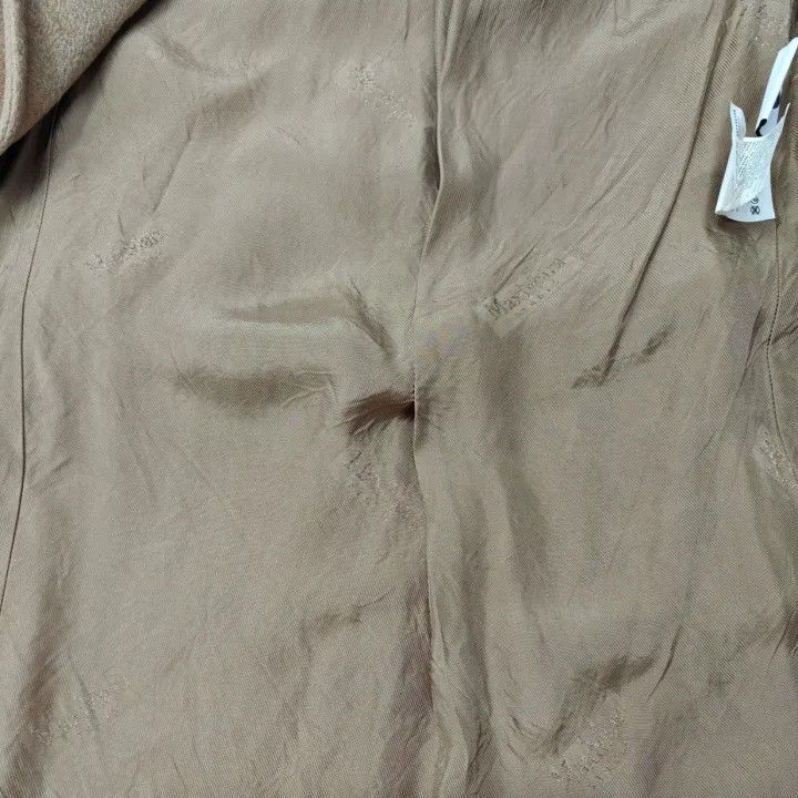 Max Mara Max Mara Casual Chic Khaki Overcoat 0079 Size S / US 4 / IT 40 - 16 Thumbnail