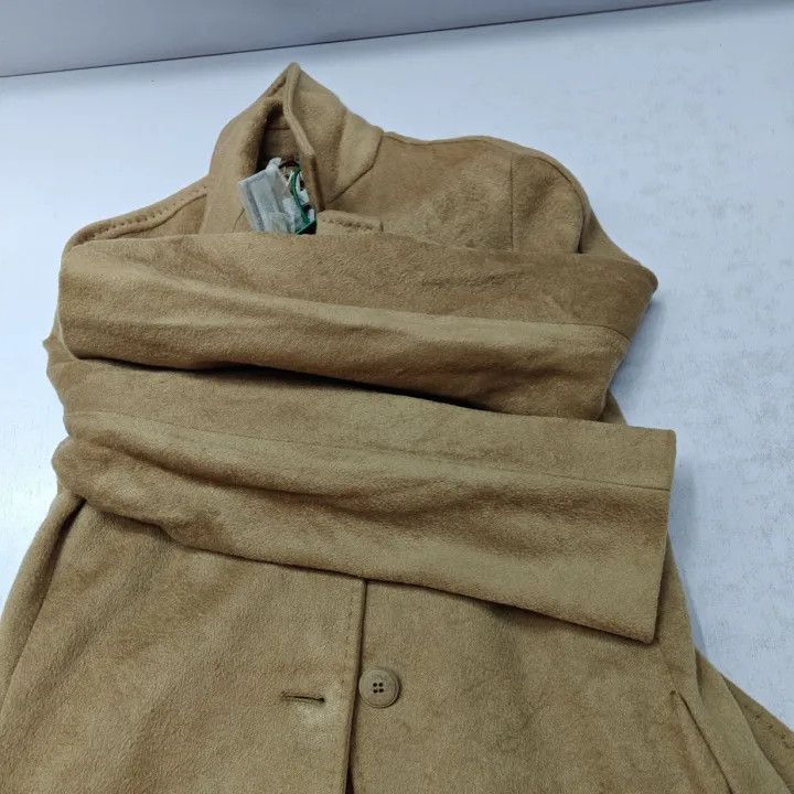 Max Mara Max Mara Casual Chic Khaki Overcoat 0079 Size S / US 4 / IT 40 - 10 Thumbnail