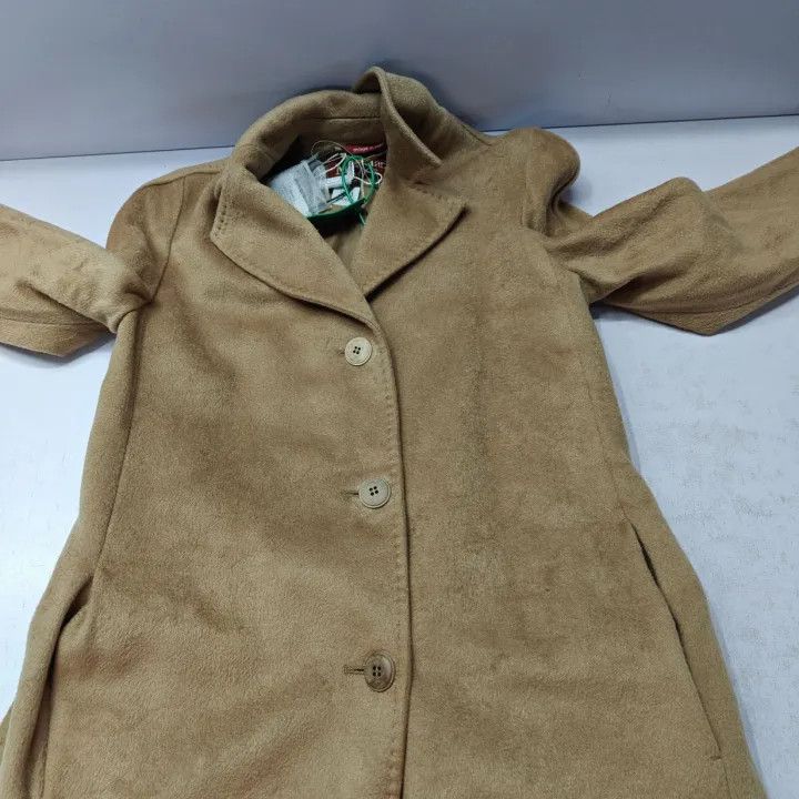 Max Mara Max Mara Casual Chic Khaki Overcoat 0079 Size S / US 4 / IT 40 - 12 Thumbnail