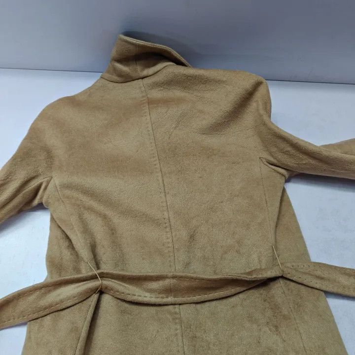 Max Mara Max Mara Casual Chic Khaki Overcoat 0079 Size S / US 4 / IT 40 - 14 Thumbnail