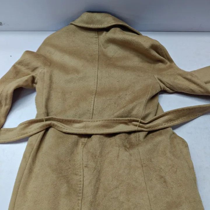 Max Mara Max Mara Casual Chic Khaki Overcoat 0079 Size S / US 4 / IT 40 - 6 Thumbnail
