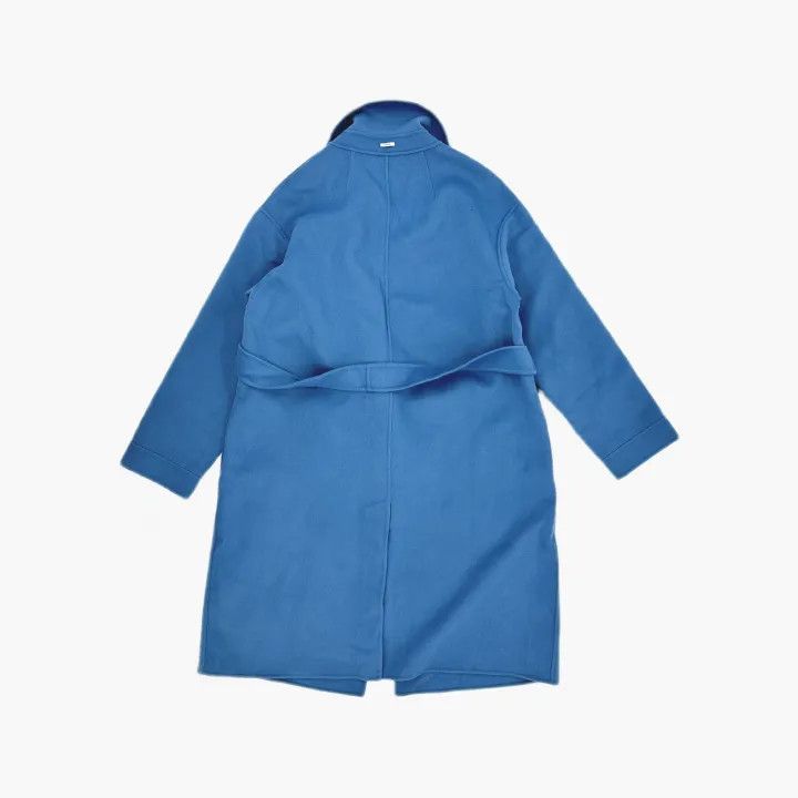 Max Mara Maxmara Long Sleeve Belted Coat 0079 Size M / US 6-8 / IT 42-44 - 3 Thumbnail