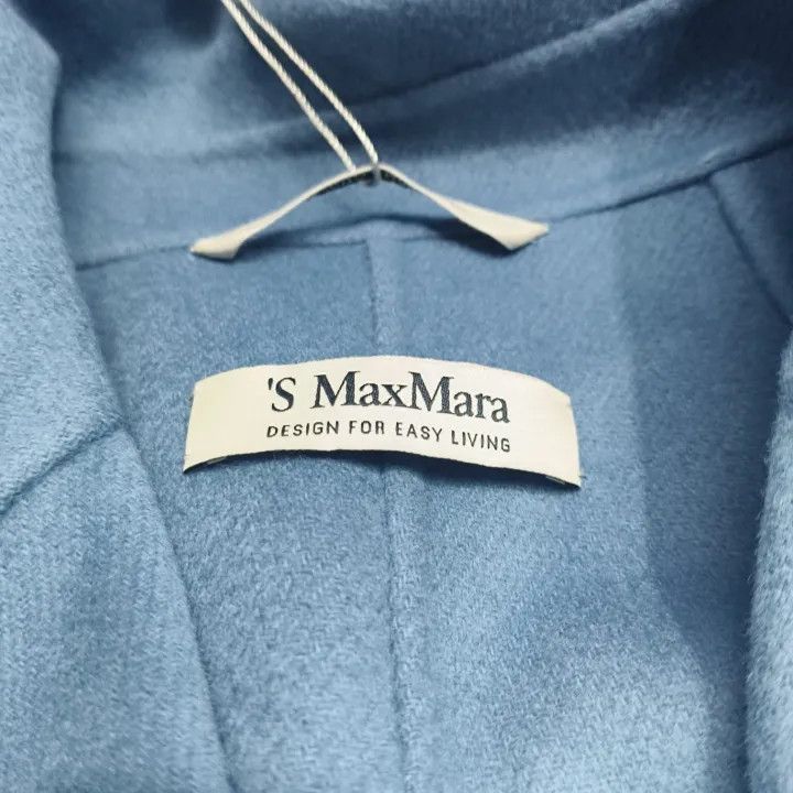 Max Mara Maxmara Long Sleeve Belted Coat 0079 Size M / US 6-8 / IT 42-44 - 4 Thumbnail