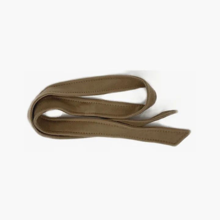 Max Mara WEEKEND MaxMara Long Sleeve Belted Coat in Khaki 0079 Size M / US 6-8 / IT 42-44 - 4 Thumbnail