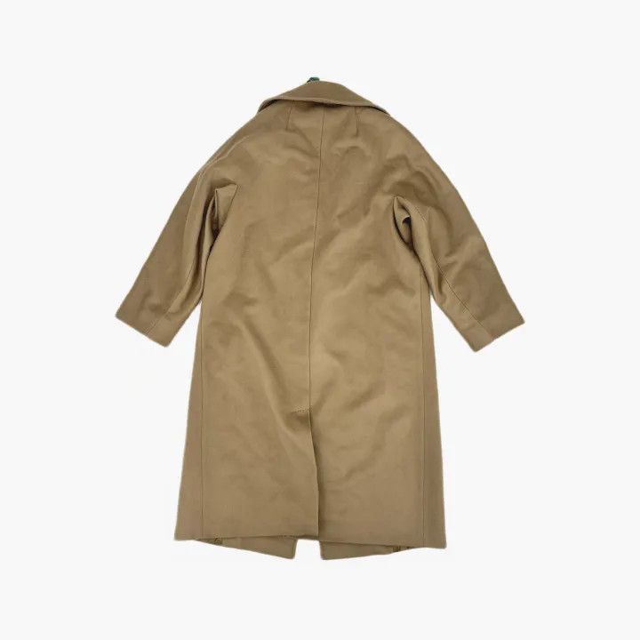 Max Mara WEEKEND MaxMara Long Sleeve Belted Coat in Khaki 0079 Size M / US 6-8 / IT 42-44 - 3 Thumbnail