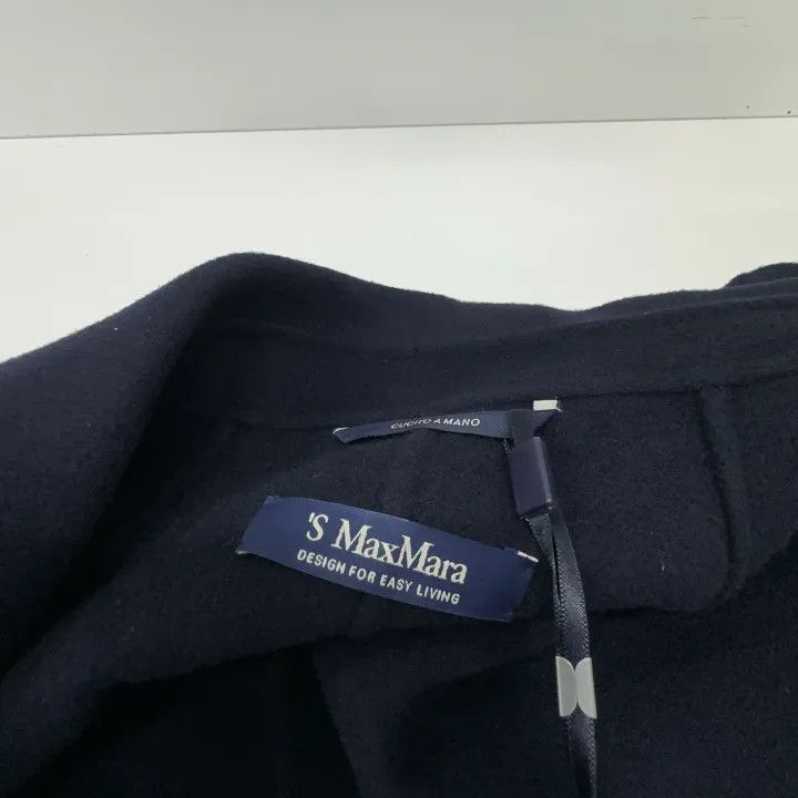 Max Mara MaxMara Elegant Casual Solid Color Overcoat 0079 Size L / US 10 / IT 46 - 4 Thumbnail