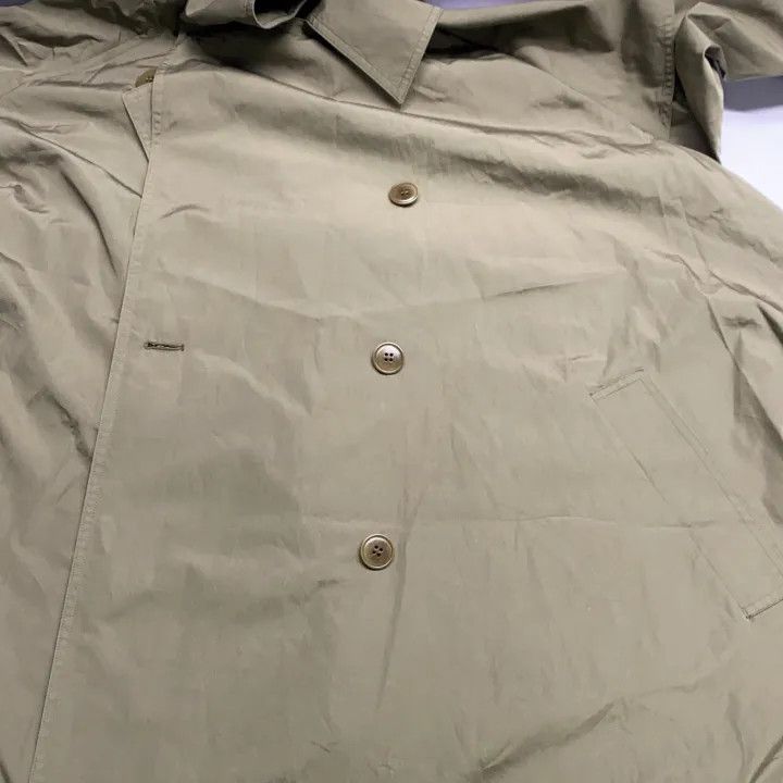Max Mara Max Mara Double-Breasted Trench Coat in Beige 0079 Size S / US 4 / IT 40 - 16 Thumbnail